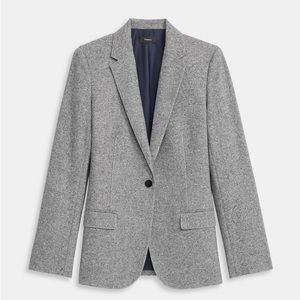 Theory Staple Blazer in Speckled Wool, Sz 2 NWT